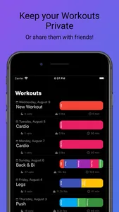 Lifted - A Workout App screenshot 6