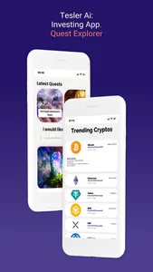 Tesler Ai: Investing App screenshot 0