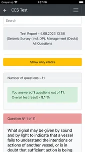 Seismic Survey DP. Management screenshot 3