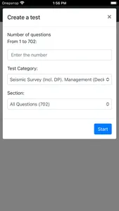 Seismic Survey DP. Management screenshot 8