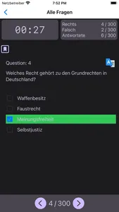 Einbürgerungstest Pro Test screenshot 1