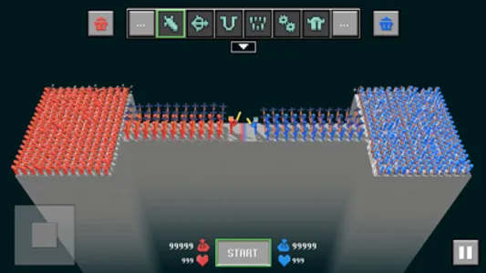 Blocky Ragdoll Battle screenshot 1