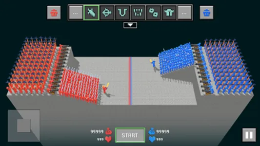 Blocky Ragdoll Battle screenshot 3