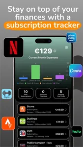 Subscription tracker: 99subs screenshot 0