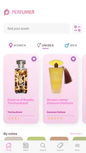 Perfumer App screenshot 1