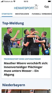 Heimatsport App screenshot 0