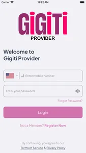 Gigiti Provider screenshot 1