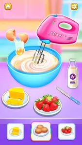 DIY Birthday Cake Maker Games screenshot 0