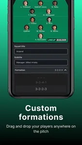 Lineup builder screenshot 3