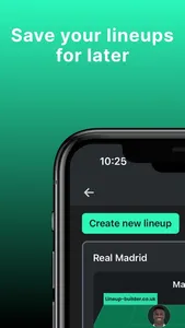 Lineup builder screenshot 5
