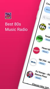 80s Music Radio Stations FM AM screenshot 0