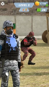 Paintball Attack 3D: Color War screenshot 2