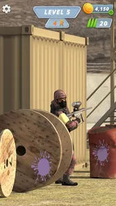 Paintball Attack 3D: Color War screenshot 3