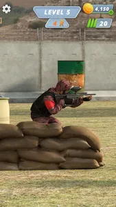 Paintball Attack 3D: Color War screenshot 5