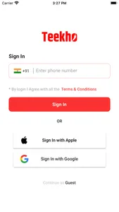 Teekho - Food Delivery App screenshot 1