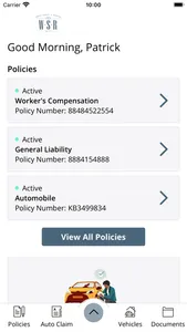 WSR Insurance Services Online screenshot 1
