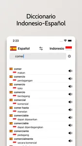 Diccionario Indonesio-Español screenshot 0