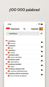 Diccionario Indonesio-Español screenshot 2