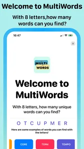 MultiWords screenshot 0