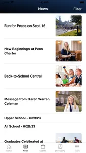 William Penn Charter screenshot 1