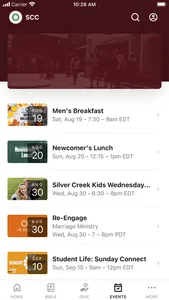 Silver Creek Church screenshot 2