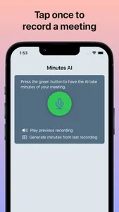 Minutes AI screenshot 0
