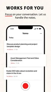 Vemo: AI Note Taker screenshot 4