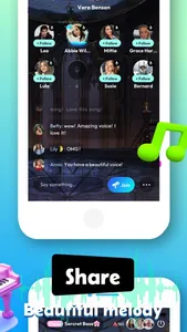 Skies: Music & Chat screenshot 1