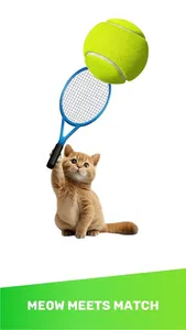 Cat Tennis Clash - 3D Tennis screenshot 0