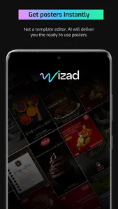 Wizad - AI Poster Maker screenshot 0