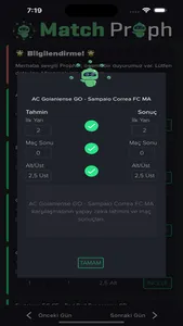 Match Proph - AI Predictions screenshot 2