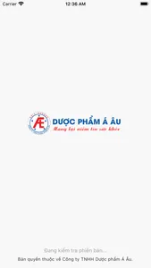 Dược phẩm Á Âu screenshot 0