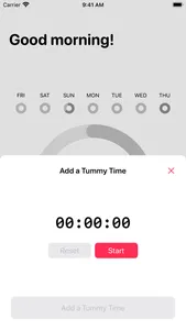 Tummy Time Tracker for Babies screenshot 3