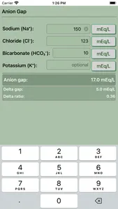 Anion Gap Calculator Pro screenshot 5