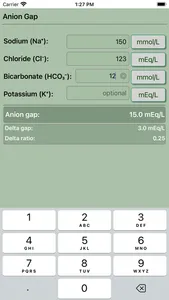 Anion Gap Calculator Pro screenshot 7