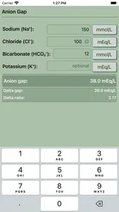 Anion Gap Calculator Pro screenshot 8