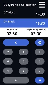 Aviator's Calculator Lite screenshot 1