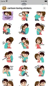 Romantic Couple Lovers Sticker screenshot 1