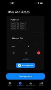 GymCharts: Progress Tracker screenshot 1