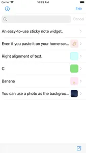 SNote Widget - Color & Photo screenshot 6