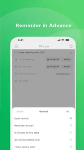 Wedo-To Do List Reminders screenshot 1