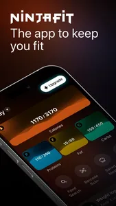 Ninja Fit: Ai Calorie tracker screenshot 0