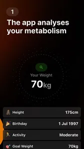 Ninja Fit: Ai Calorie tracker screenshot 3