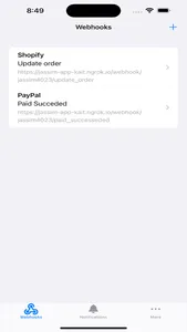 WebhookBeam - Track webhooks screenshot 1
