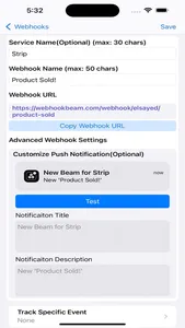 WebhookBeam - Track webhooks screenshot 2