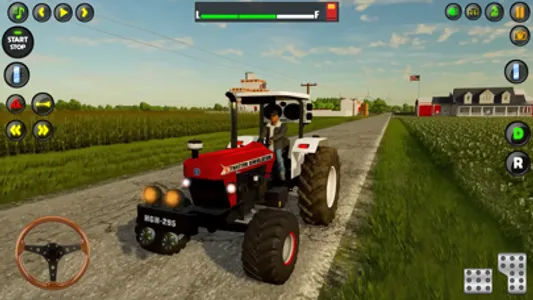 Indian Tractor Farming Game 3D screenshot 2