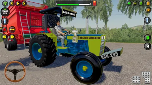 Indian Tractor Farming Game 3D screenshot 5