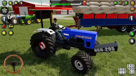 Indian Tractor Farming Game 3D screenshot 6