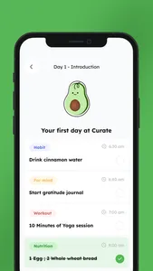 Curate: For Complete Wellbeing screenshot 2