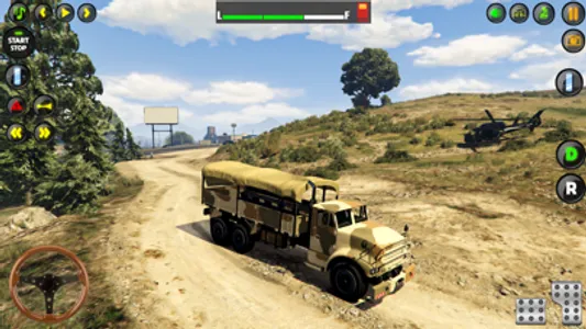 Army Truck Driving Simulation screenshot 1